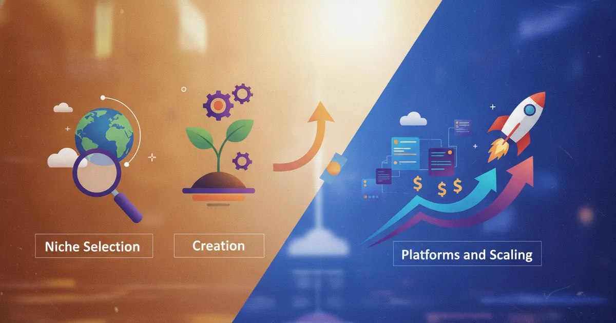 How to Sell Digital Products Online: Niche Selection, Creation, Platforms, and Scaling