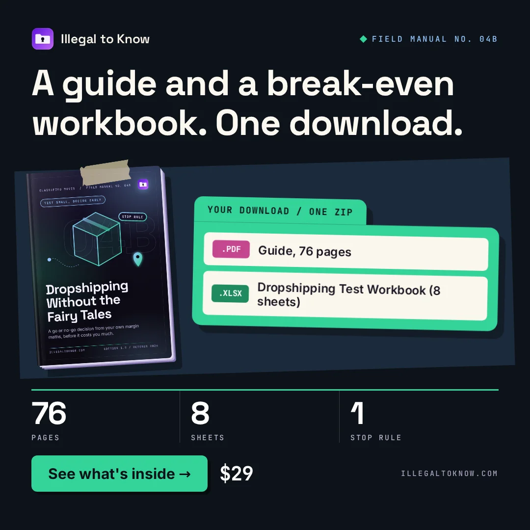 Dropshipping Without the Fairy Tales: preview 2