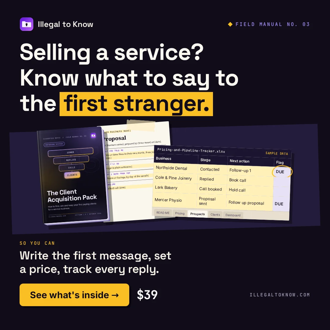 The Client Acquisition Pack: preview 1