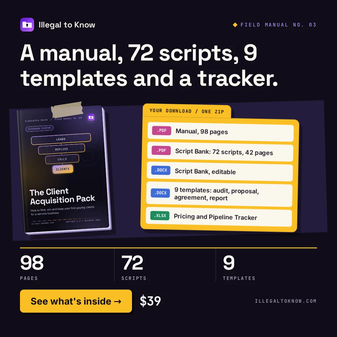 The Client Acquisition Pack: preview 2