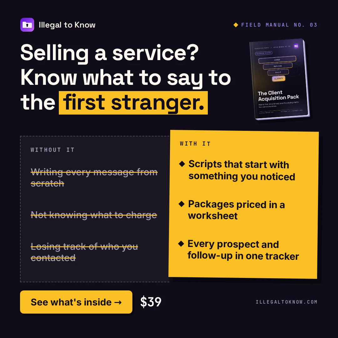 The Client Acquisition Pack: preview 3