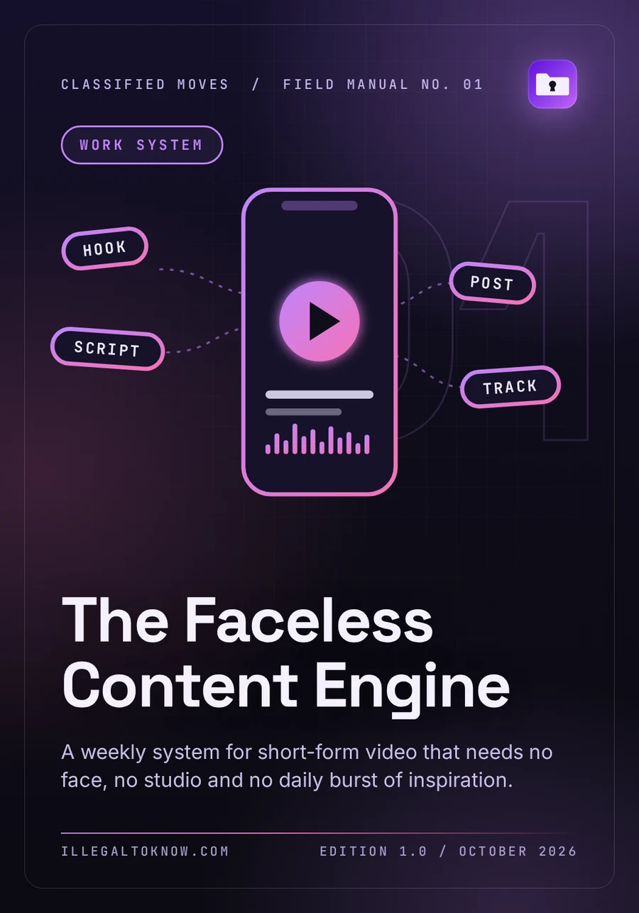 Cover of The Faceless Content Engine