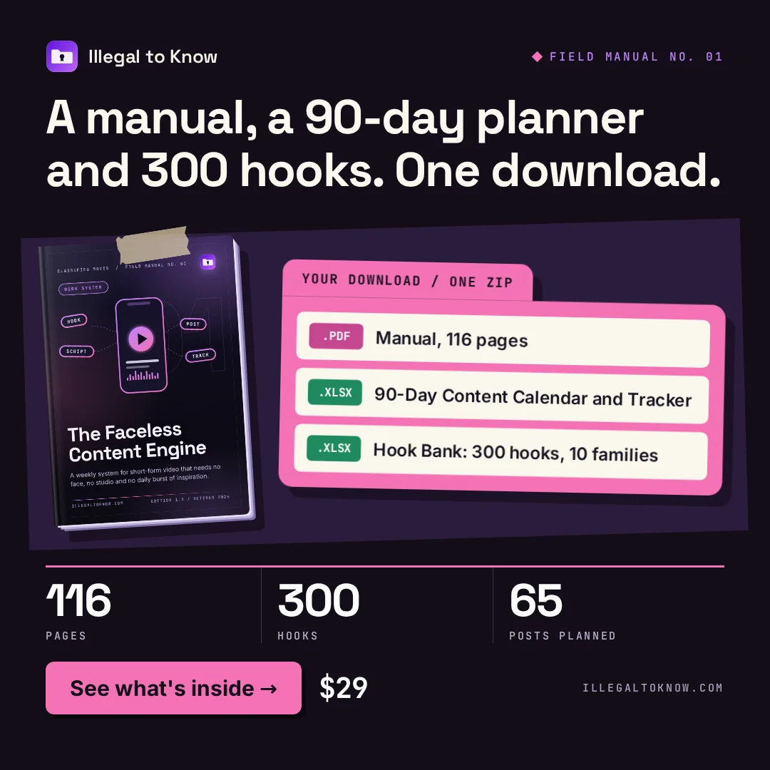 The Faceless Content Engine: preview 2