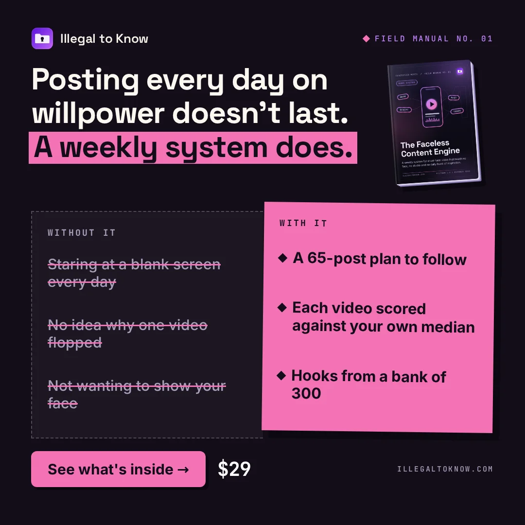 The Faceless Content Engine: preview 3