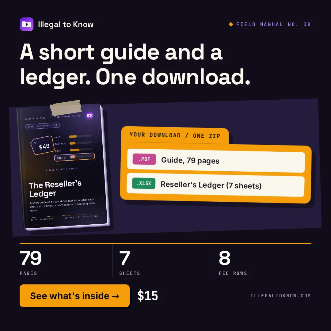 The Reseller's Ledger: preview 2
