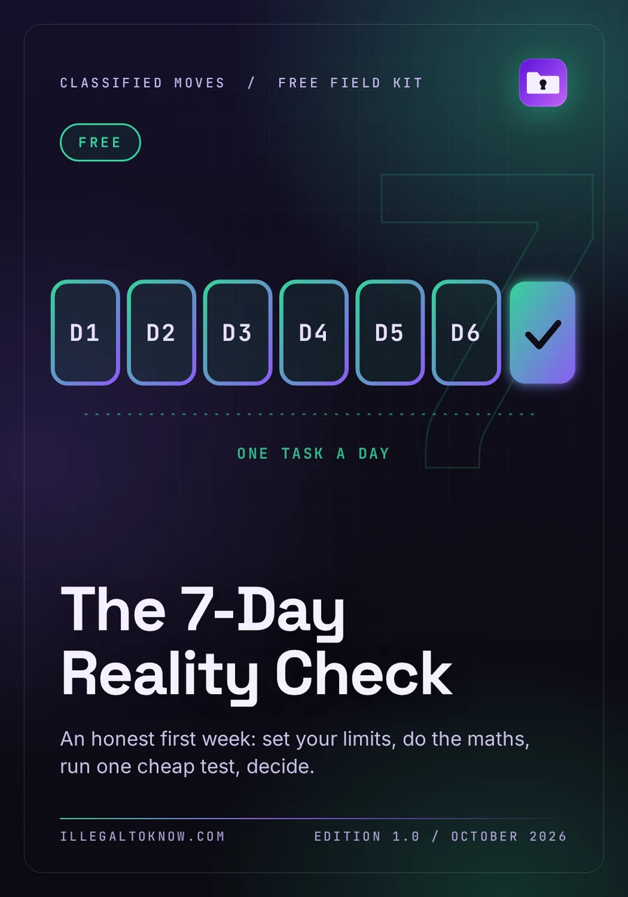 Cover of The 7-Day Reality Check